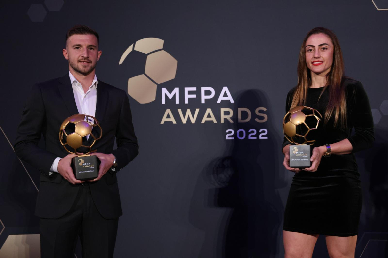 Hibs forward Degabriele, Birkirkara’s  Zammit win top prizes at 2022 MFPA Awards