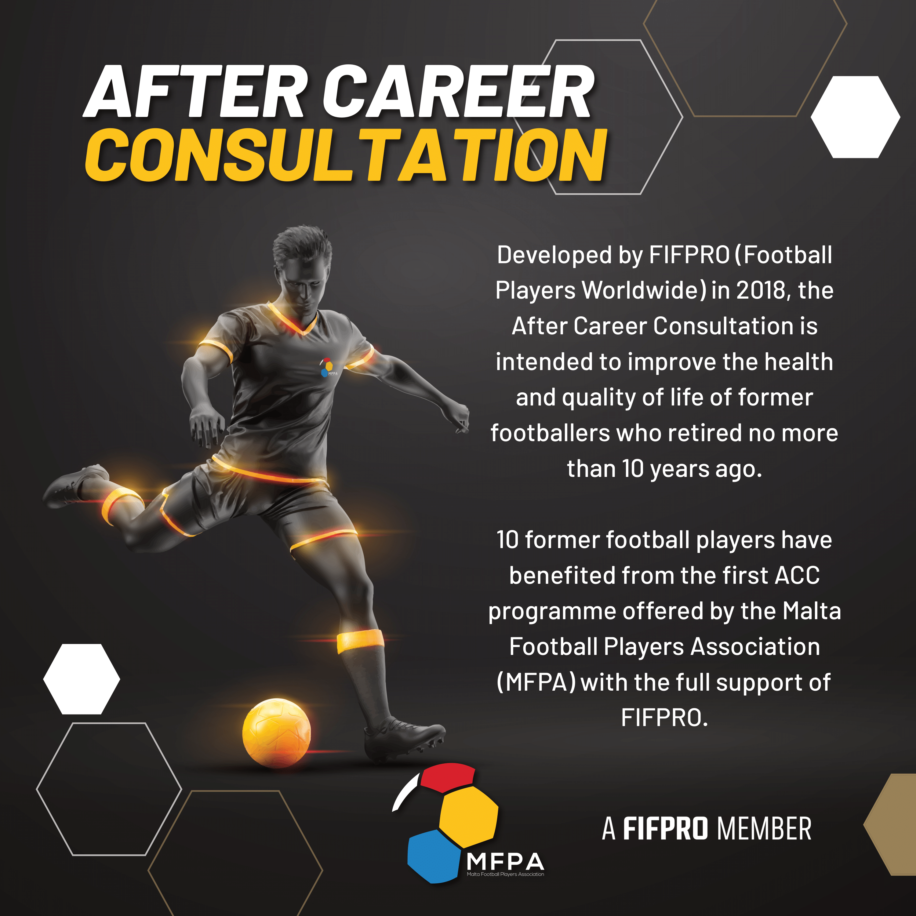 10 former players benefit from first After Career Consultation initiative in Malta