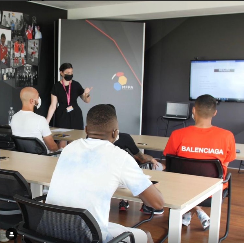 MFPA organises first basic English course.  Six foreign players complete 40-hour course