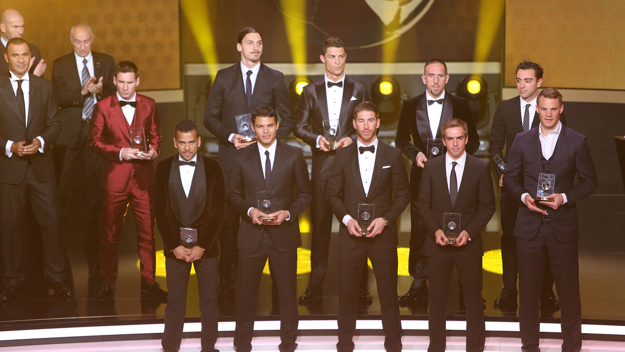 2013 FIFA FIFPro World XI unveiled