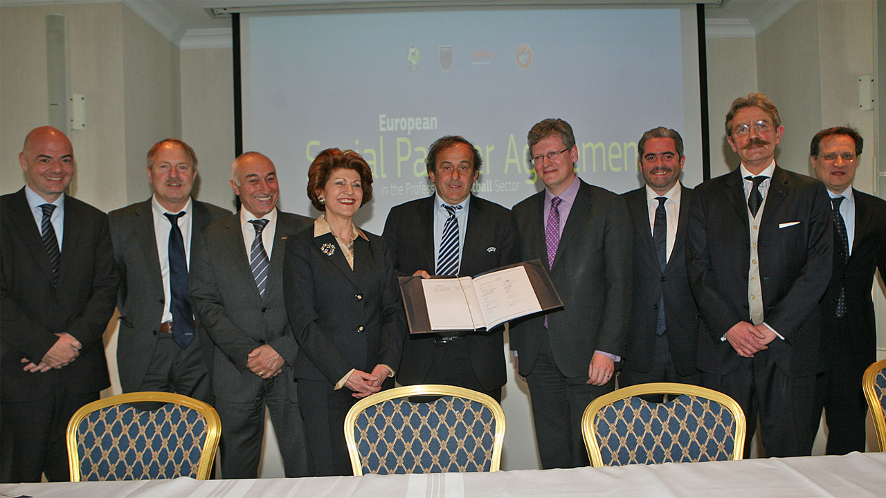 FIFPro, UEFA, ECA, EPFL sign minimum requirements