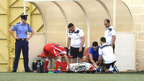 Safety and well-being of players during official matches is of no consequence for MFA